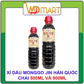 Nước tương, xì dầu Monggo Jin Hàn quốc loại ngon