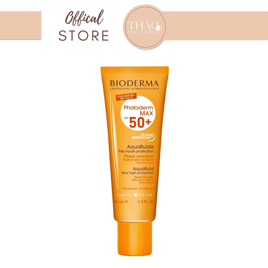 Kem Chống Nắng Bioderma Photoderm Max Aqua Fluide SPF 50+ 40ml