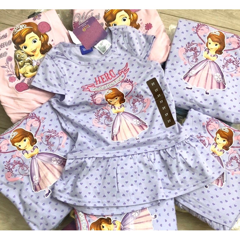 set cặp áo xuất  dư disney
