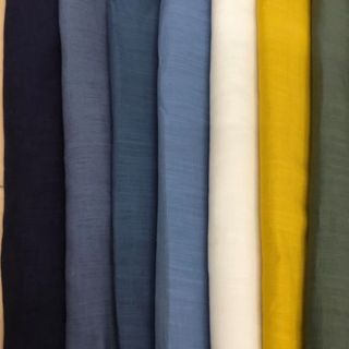 Vải linen xước đủ màu