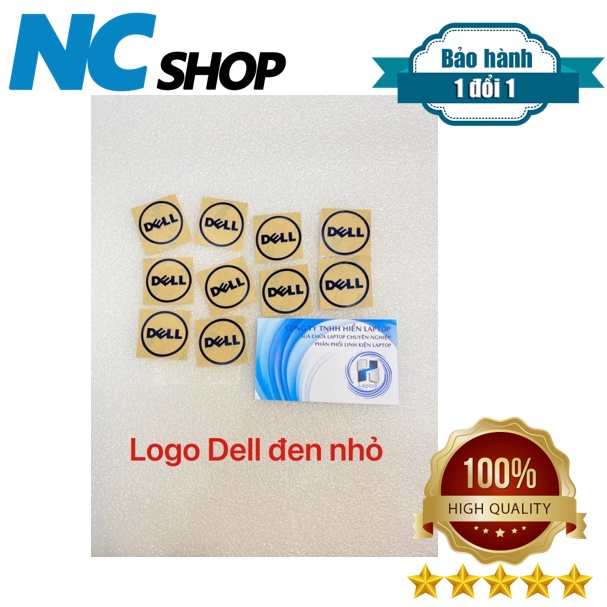 10C TEM LOGO Dell Latitude E5250 E5270 E7240 E7250 E7270 – ĐEN NHỎ (12-13 INCH)