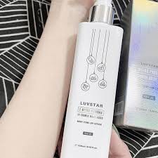 DƯỠNG THỂ LUVSTAR IN SHOWER WHITE AGAIN BODY TONE-UP LOTION SPF 20