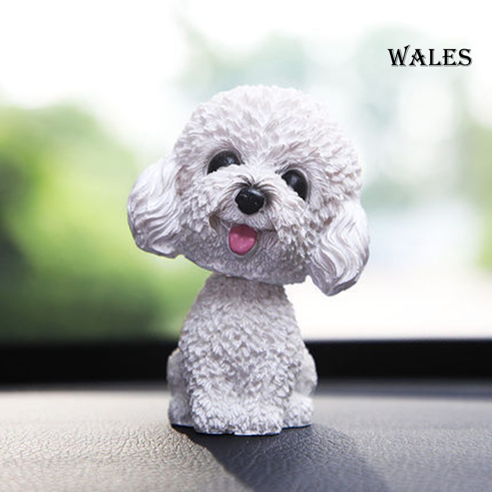 Mô hình trang trí xe hơi hình cún con dễ thương