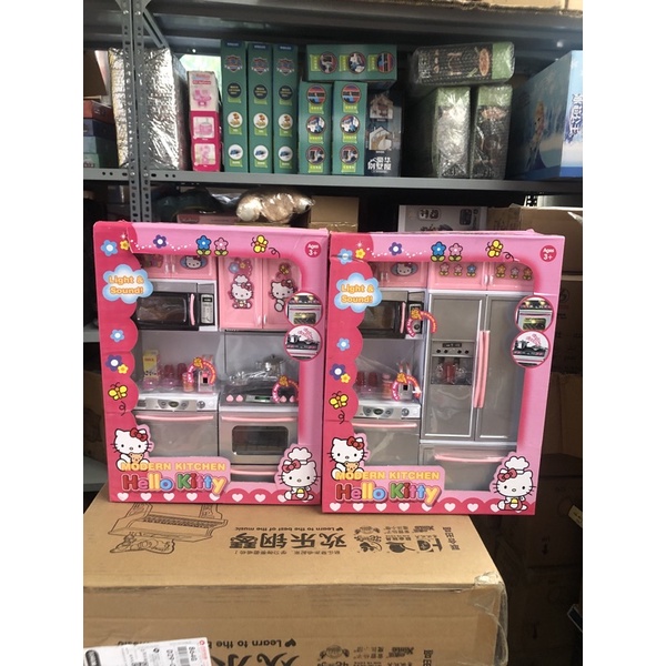 Bộ đồ chơi nấu ăn Hello Kitty 2,3,4khoang( 51 pcs)