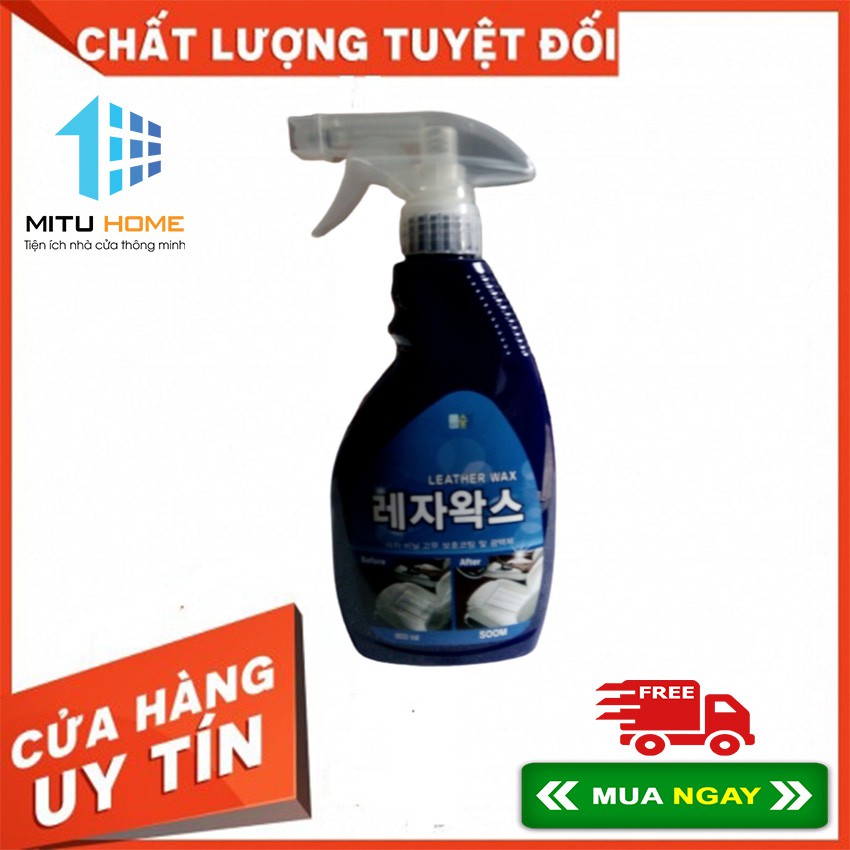 Dung dịch làm sạch đồ ghế da leatherwax 500ml Hàn Quốc - MITUHOME