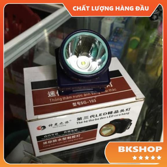 ĐÈN PIN ĐỘI ĐẦU 30W SG-103 SIÊU SÁNG - CHỐNG NƯỚC