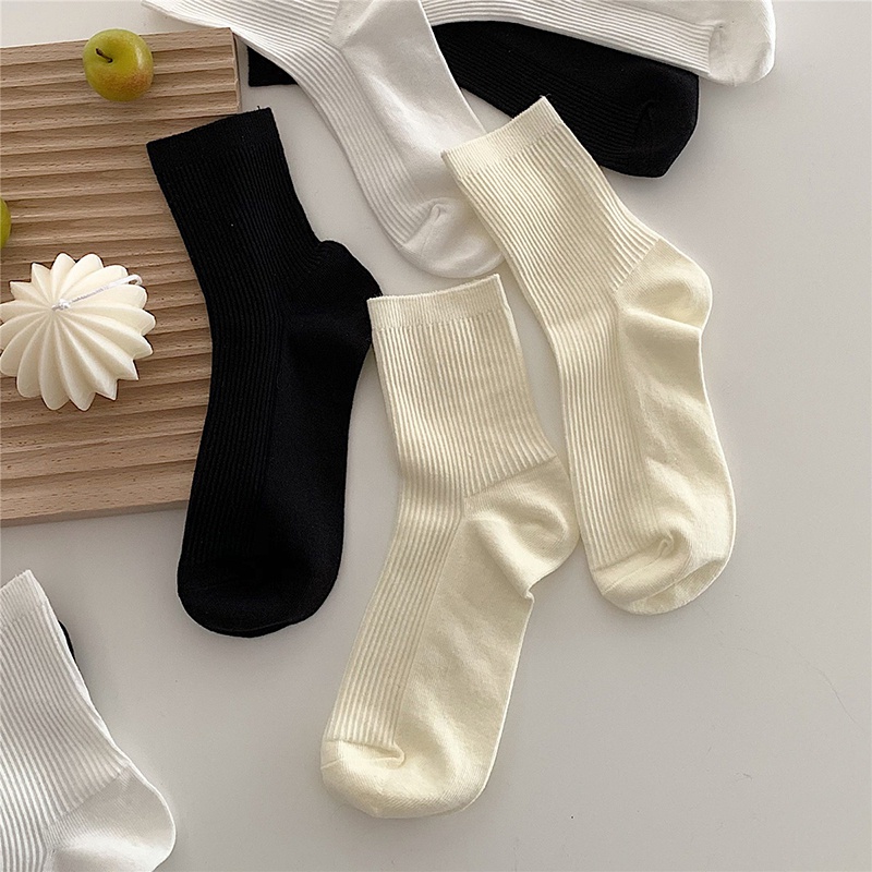 1 Đôi Vớ Cổ Trung Phong Cách Nhật Bản Cho Nữ