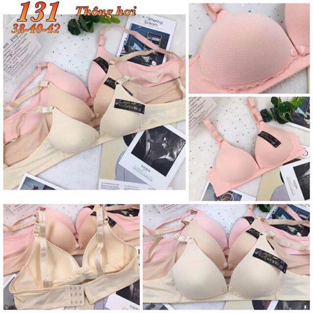 Áo Lót Bà Bầu, Cho Con Bú Thông Hơi Mã 131 - Mon's Bralette