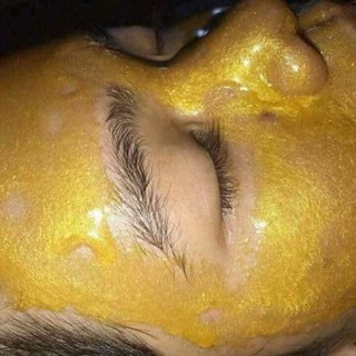 Bột mặt nạ dẻo sâm vàng 24k