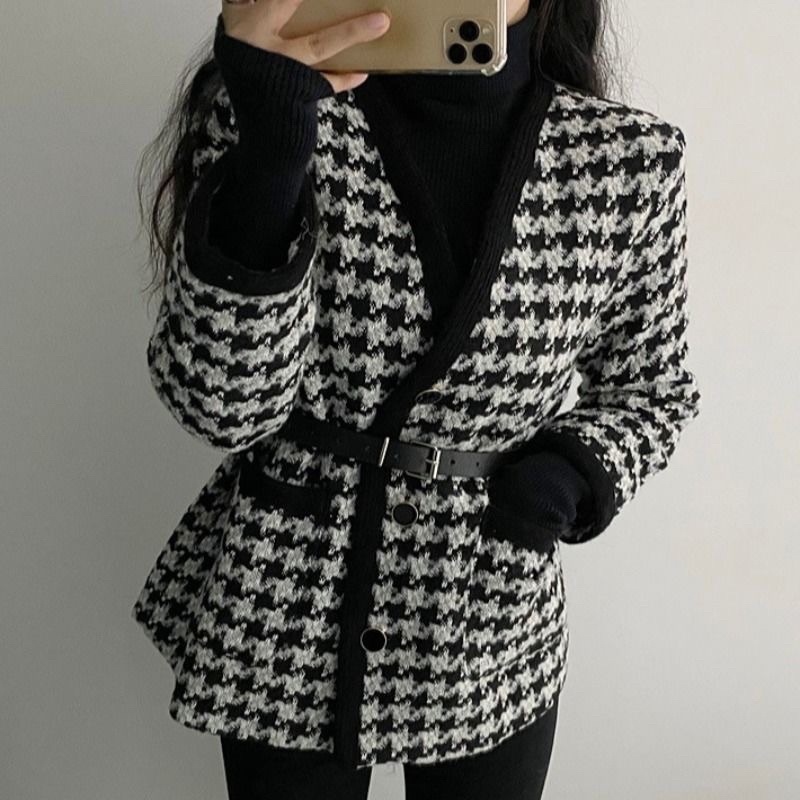 Áo Dạ Tweed - ÁO Khoác nữ