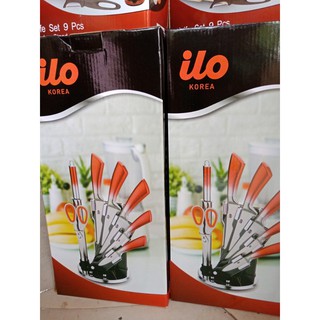 Bộ dao 8 món -thương hiệu ILO - Hàn Quốc
