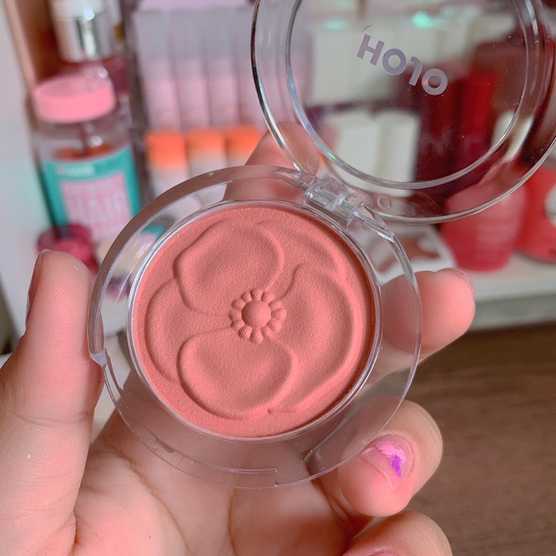 (HỎA TỐC)Phấn má hồng HOJO hoa đỏ Vigorous No.8121 | BigBuy360 - bigbuy360.vn