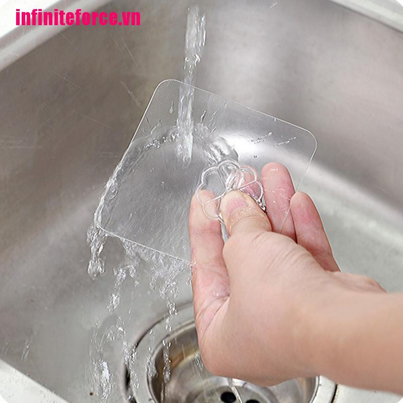 Bộ 5 Móc Treo Tường Kèm Giá Đỡ Tiện Dụng