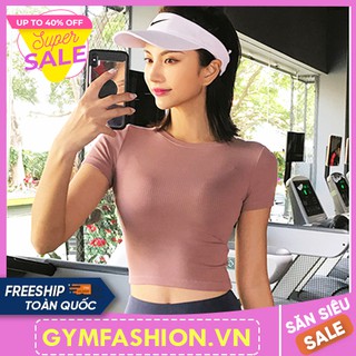 áo CROP TOP ôm Body hàng nhập khẩu -gymfashion.vn