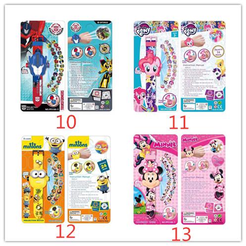 3D toy clock cartoon design for babies