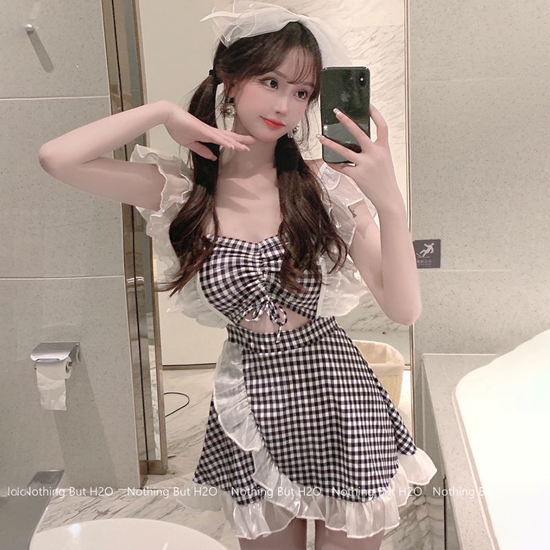 Bộ Đồ Bơi Mỏng Thiết Kế Dễ Thương Cho Nữ