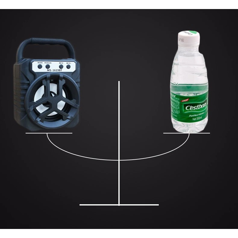 Loa Bluetooth Xách Tay Nhỏ Gọn Trong Tầm Tay - Âm Thanh Cực Đỉnh - NK