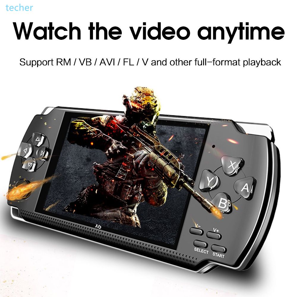 Bộ máy chơi game 4.3 inch psp x6 giao diện điều khiển gb para 1000 jogos cầm tay kèm phụ kiện