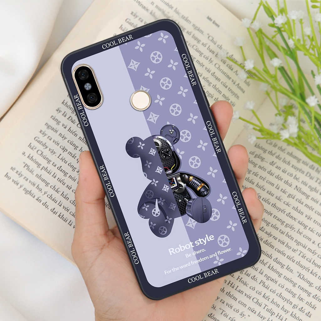 Ốp lưng XIAOMI Redmi Note 5/5 Pro/ Note 6/6 Pro/ Note 7/ 7 pro Bearbrick hottrend 2022