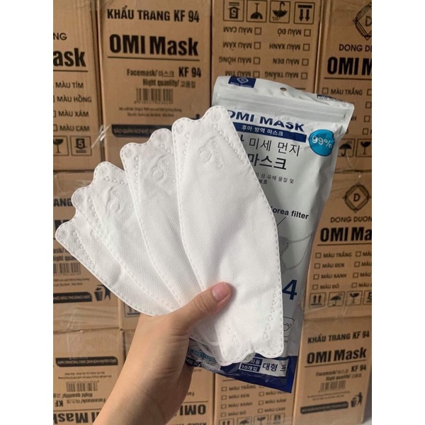 KHẨU TRANG 4D KF94 THÙNG 300 CÁI (có màu đen) | BigBuy360 - bigbuy360.vn