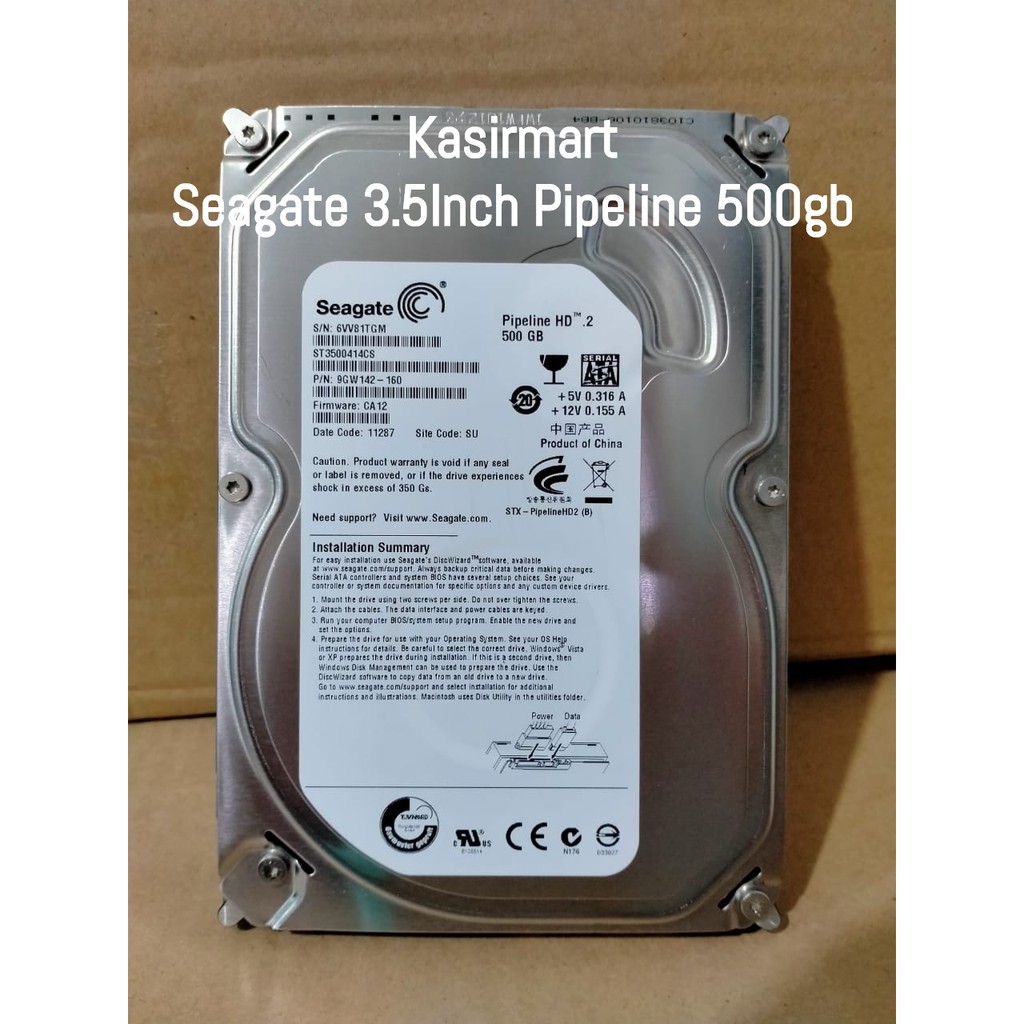 Ổ Cứng Hdd 500gb Seagate 7200.12 | BigBuy360 - bigbuy360.vn