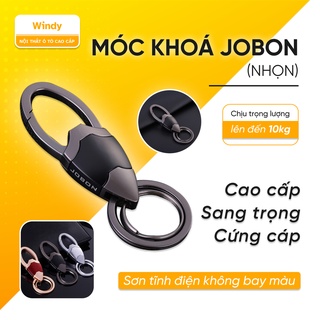 Móc Chìa Khóa Đa Năng Ô Tô, Xe Máy Jobon - Móc Chìa Khóa Logo Jobon, Chất Liệu Thép Hợp Kim Cao Cấp Bền Màu