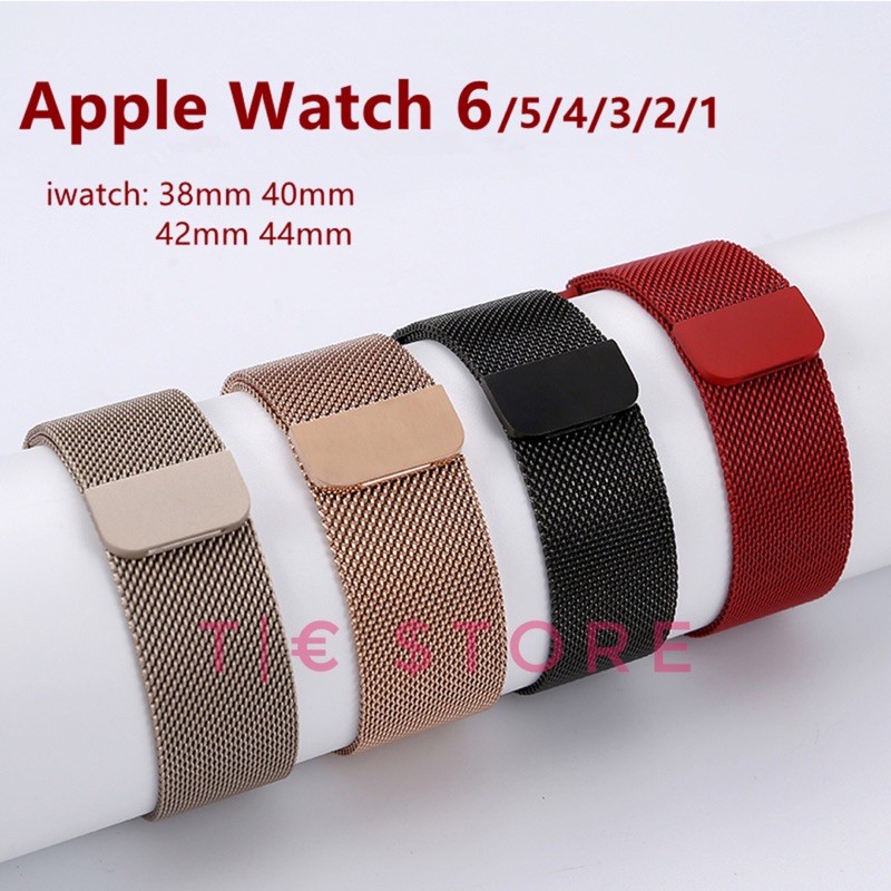 [Đủ seri1,2,3,4,5,6,SE]Dây đeo apple watch milanese hot trên thị trường