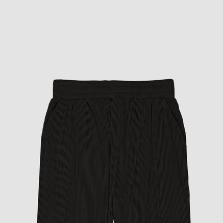 Quần thun xếp ly 21ST URBAN Black Comfy Pleated Pants