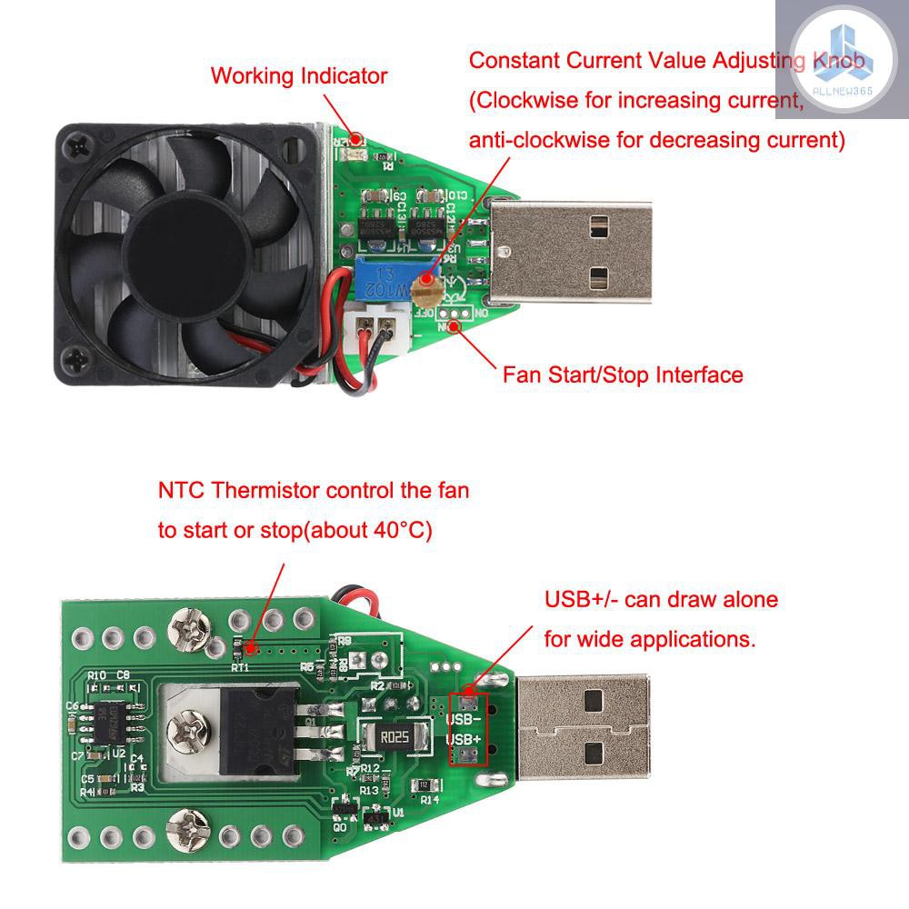 POWER Usb Kiểm Tra Dòng Điện Dc3.7-13V 0.15-3.00a