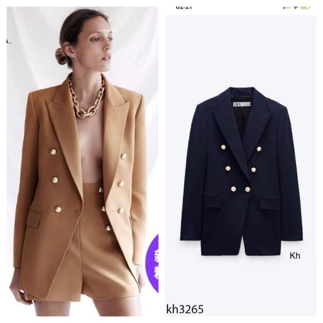 Áo vest 6 cúc 2 màu