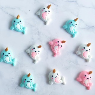 Charm Kikiwaka l Charm Narwhal l Charm Kì Lân Biển l Charm Đẹp l Charm Làm Slime l Nguyên Liệu Làm Slime l