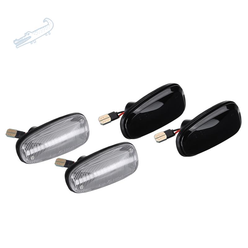 Set 2 đèn xi nhan màu đen thích hợp cho xe Opel Zafira a 99-05 Astra G 98-09
