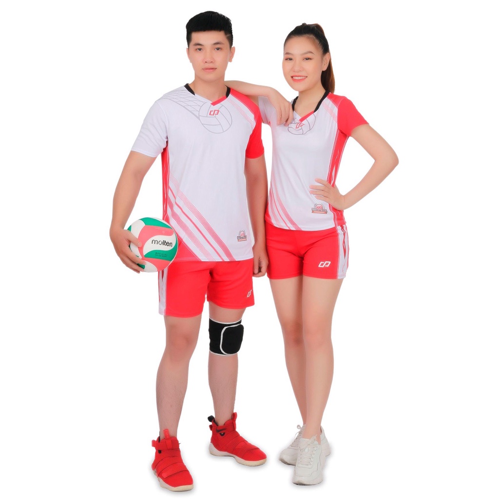 Quần áo bóng chuyền CP, Bộ đồ thể thao dành cho nam - nữ CP GALVIN- Dungcusport