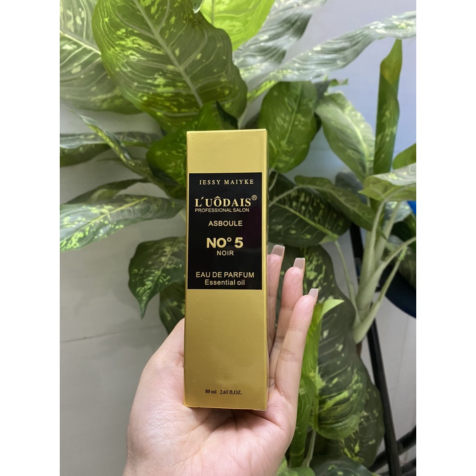 Tinh dầu dưỡng tóc L’UÔDAIS No 5 Noir 80ml Hàng chuẩn chĩnh hãng