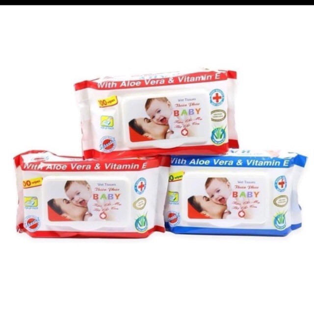 SALE SỐC❤️giấy ướt baby có nắp❤️bịch 100 tờ siêu dai freeship có ảnh thật