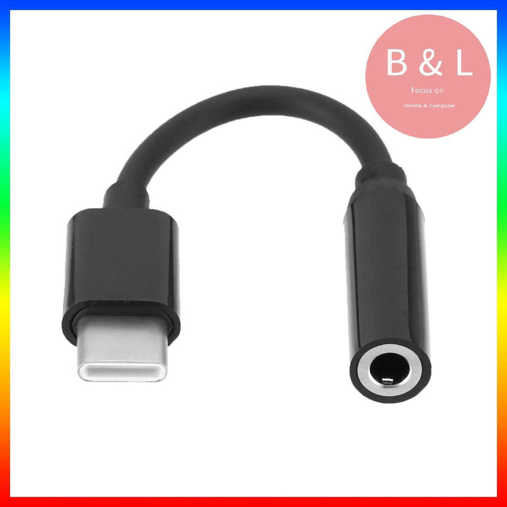 Bộ chuyển đổi mini type-c sang 3.5mm usb 3.1 type-c sang 3.5 aux chuyên dùng