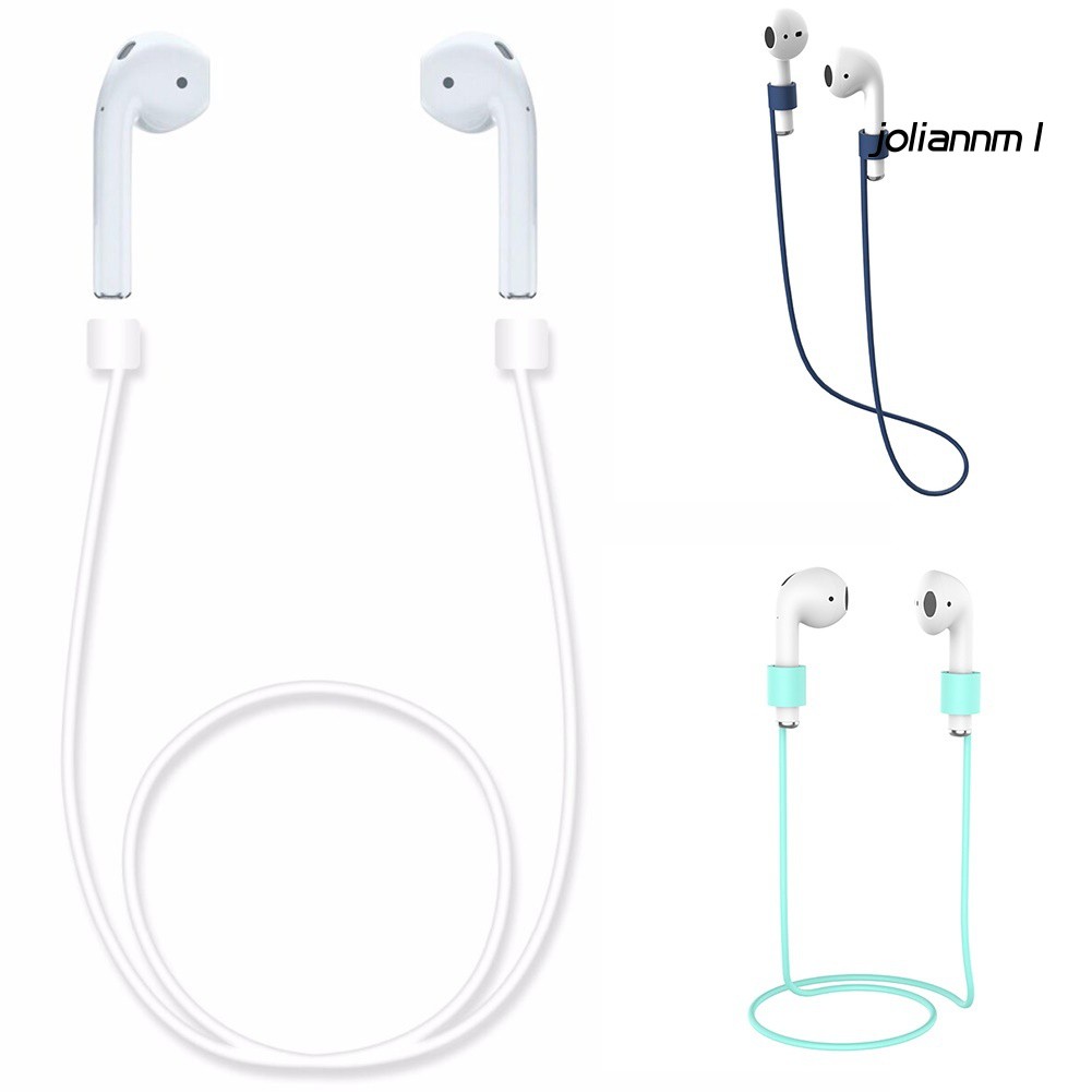 Vỏ Bảo Vệ Hộp Sạc Tai Nghe Bluetooth Airpods 1 / 2 Bằng Silicon Kèm Móc Treo Tiện Dụng