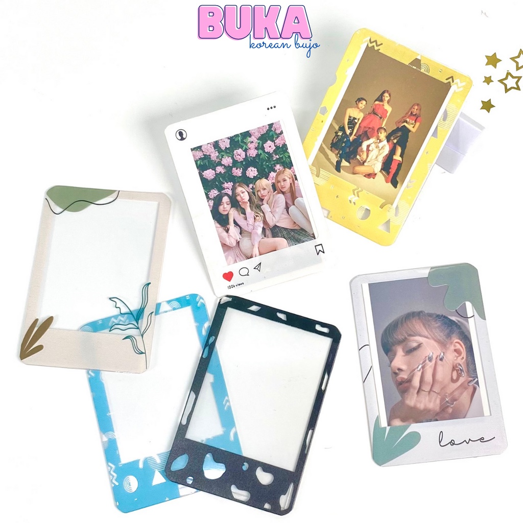 Toploader Buka kích thước A7 - B8 đựng card ảnh idol Kpop, đựng card Anime