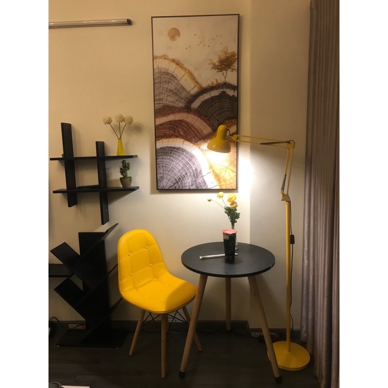 Ghế eames đệm da cúc (j04 ) | BigBuy360 - bigbuy360.vn