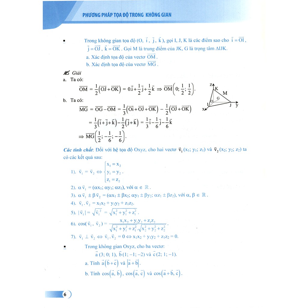 Sách: Phương Pháp Giải Các Dạng Toán THPT - Phương Pháp Tọa Độ Trong Không Gian