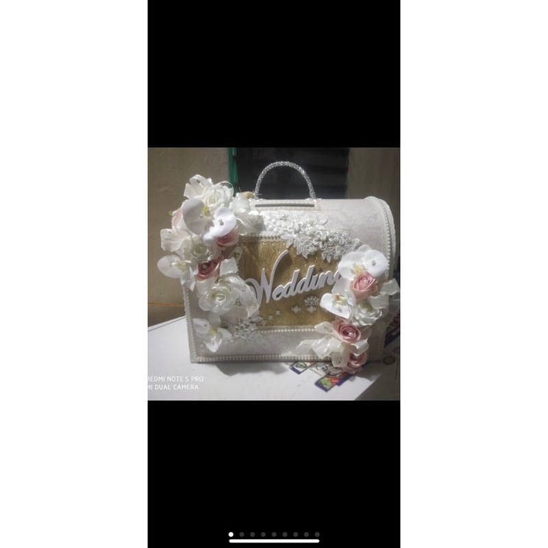 Thùng đựng phong bì đám cưới hàng xịn, ib mẫu