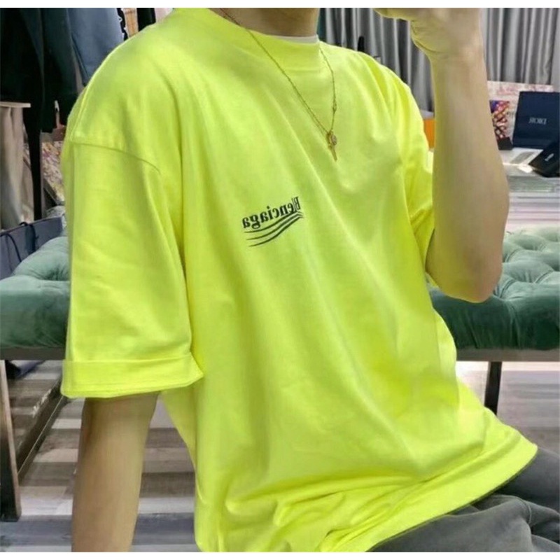 Áo Thun Cotton Tay Ngắn Cổ Tròn In Hình Cola Thời Trang Cho Nam Và Nữ