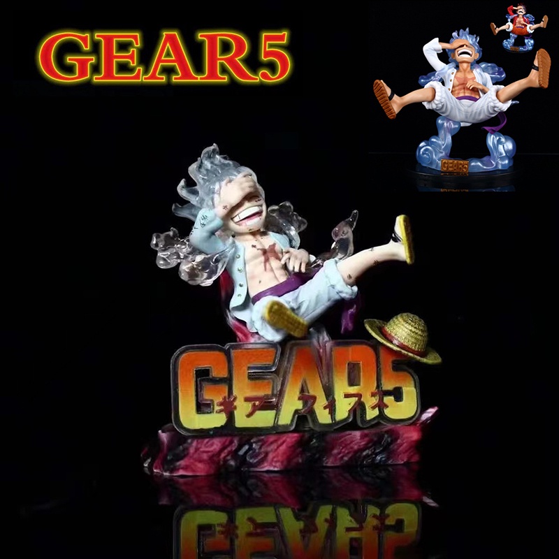 Mô Hình Đồ Chơi Nhân Vật Luffy GEAR 5 Trong Phim Hoạt Hình One Piece