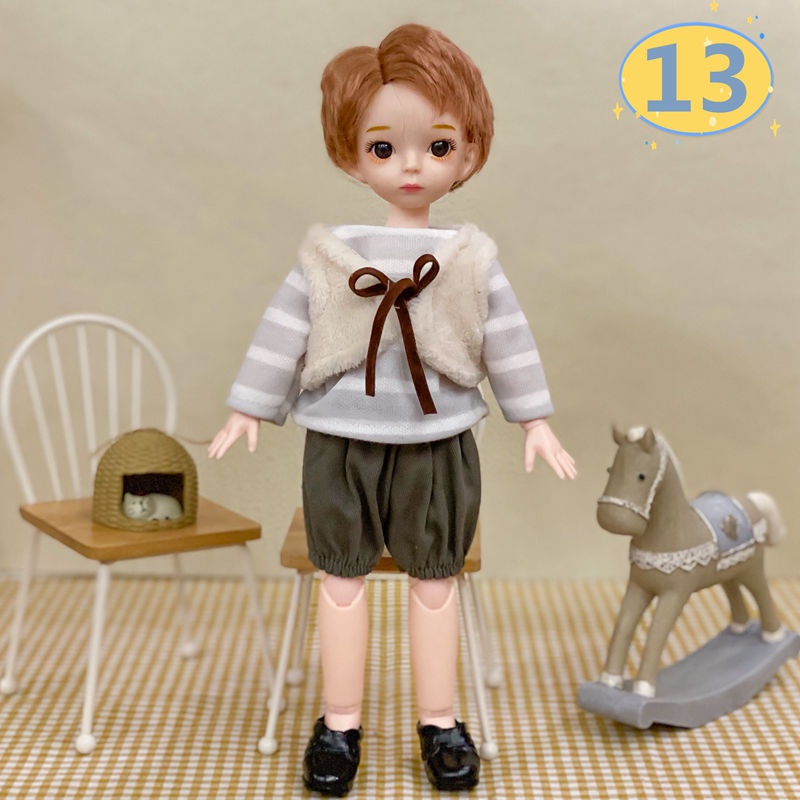 Búp Bê Nam 6 Điểm 30cm Xinh Xắn Đáng Yêu