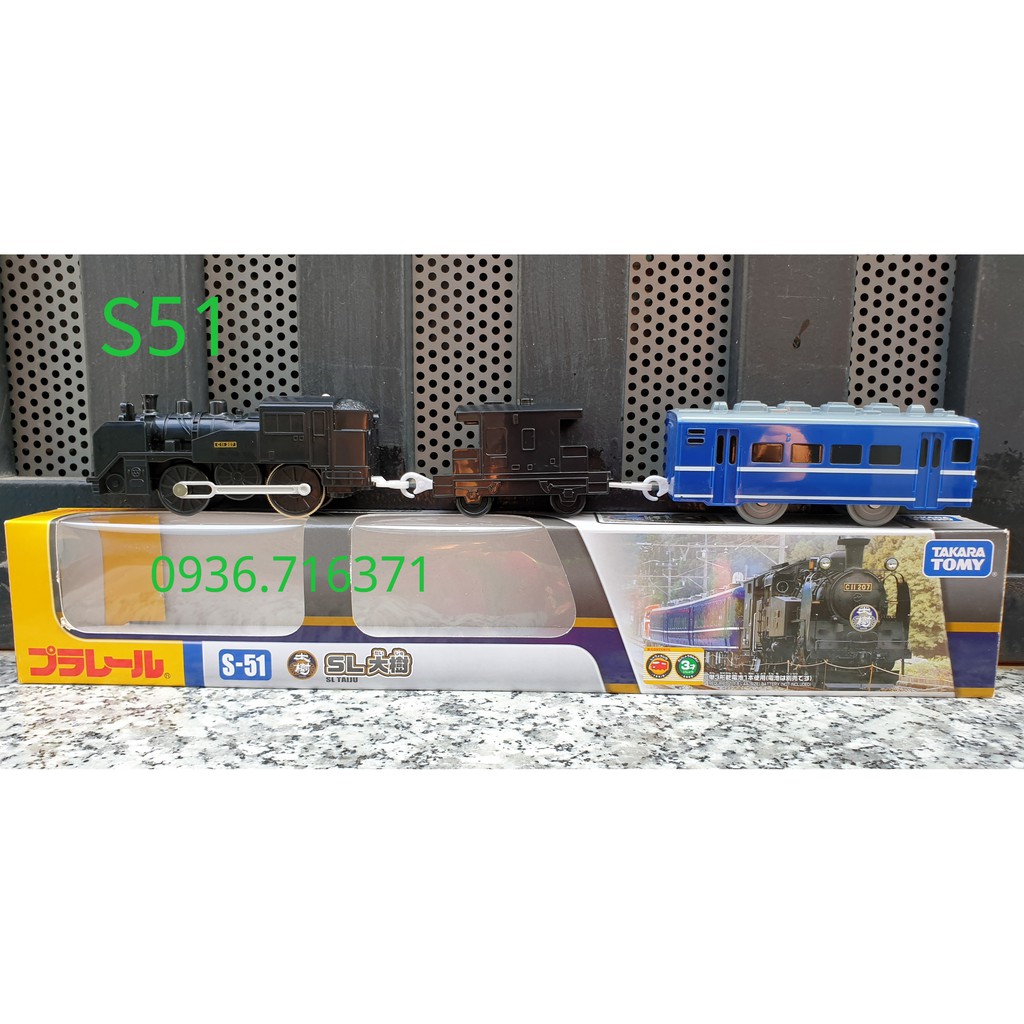 Mô hình tàu hỏa hơi nước chạy pin Takara tomy S51