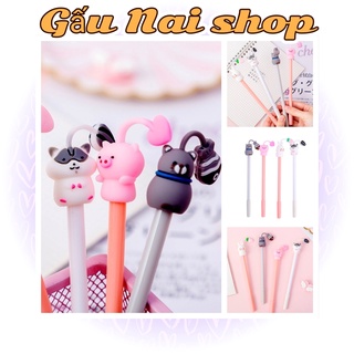 Bút thú cưng mọc đồ trên đầu dễ thương cute