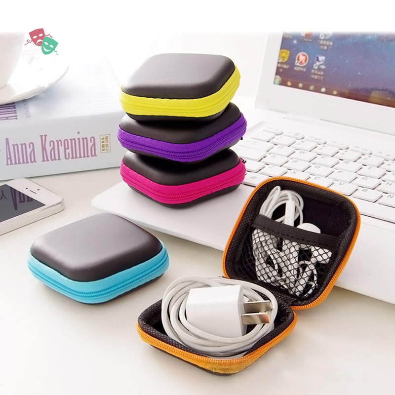 Hộp Đựng Dây Cáp Sạc / Tai Nghe Tg T0057 Tiện Dụng Tw | BigBuy360 - bigbuy360.vn