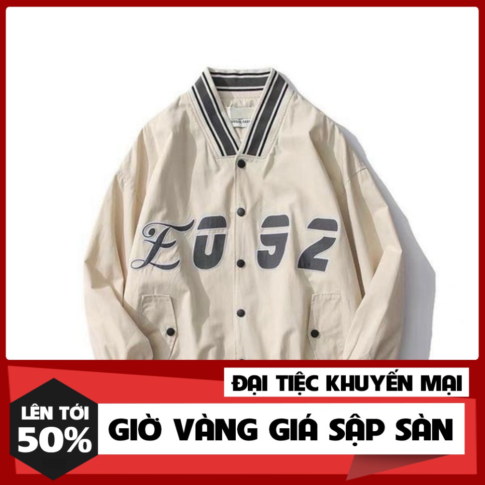 (KHUYẾN MÃI KHỦNG MÙA HÈ) Áo Khoác Dù Kiểu Bomber, Chất Dù 2 Lớp, Unisex, Logo In 2 Thân Chuẩn Hàng Shop