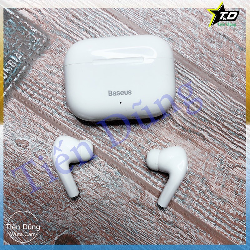 Tai nghe bluetooth baseus W3 dòng tai nghe không dây của baseus chình hãng kiểu dáng tương tự appe