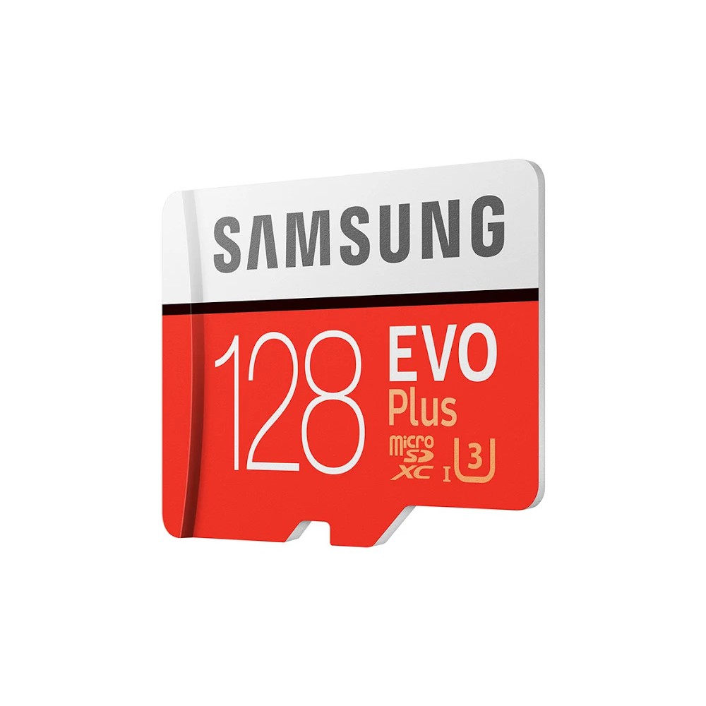 Thẻ nhớ MicroSDXC Samsung Evo Plus 128GB U3 4K - Tốc độ đọc 100 Mb/s - Tốc độ ghi 60 Mb/s - Box Hoa màu đỏ